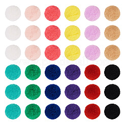 120 шт. 12-цветный полиэстеровый высокоэластичный помпон-шар&nbsp;DIY-TA0013-41