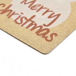 Étiquettes cadeaux en papier rectangle&nbsp;CDIS-L005-A01