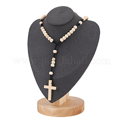 6 шт. деревянный крест подвесной декор HJEW-AR0001-13