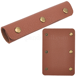 2 шт. чехлы на ручки багажа из искусственной кожи&nbsp;PURS-GL0001-06B