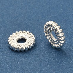 Aluminium Zwischen perlen&nbsp;FIND-A059-01B-S