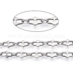 Цепь из нержавеющей стали 661 с овальными звеньями CHS-T005-04P