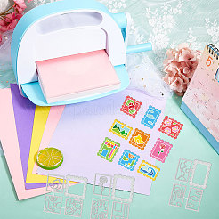 Трафареты для резки штампов из углеродистой стали DIY-WH0309-1319