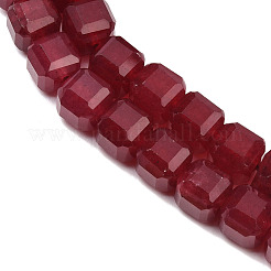 Бусины из натурального белого нефрита G-D343-A01-02