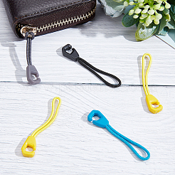 50 шт. 5-цветные нейлоновые удлинители для застежек-молний FIND-GF0003-10