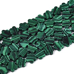 Синтетического малахита бисер нитей G-N257-24A-06