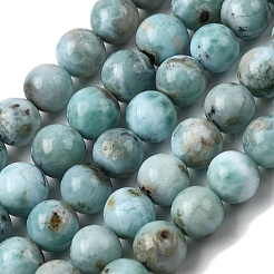 Chapelets de perles en larimar naturel&nbsp;G-B156-A01-8mm