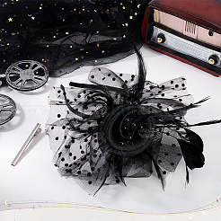 Резинки для волос из полиэфирной сетки OHAR-WH0034-11