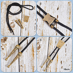 Kit fai da te per realizzare una cravatta bolo&nbsp;DIY-GF0010-37AB
