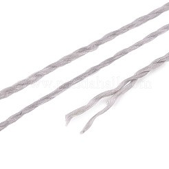 Cordones de hilo de algodón encerado redondos de 2 capa&nbsp;YC-T004-01A-06