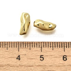 Perline di ottone per placcatura a cremagliera&nbsp;KK-M309-43G-02