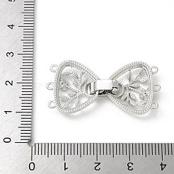 Латунные микро проложить кубического циркония раз за застежками KK-U052-10P