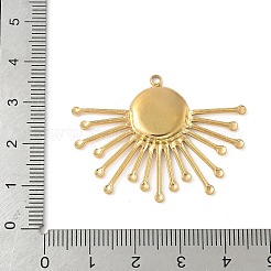 Оправы для подвесок из нержавеющей стали 304 в виде кабошонов&nbsp;STAS-L293-04G