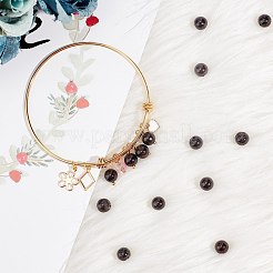 Гранат природный бисер нитей G-AR0001-85