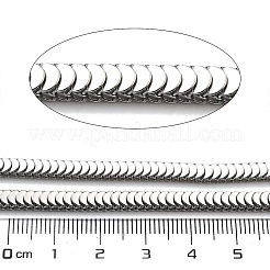 Catene a spina di pesce in acciaio inossidabile 304 con placcatura sotto vuoto anti-appannamento&nbsp;CHS-H026-14P