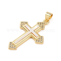 Латунные микро проложить кубического циркония подвески&nbsp;KK-K408-24A-G