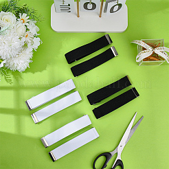 8 шт. 2-цветные полиэстеровые держатели для рукавов рубашек&nbsp;AJEW-CY0002-13