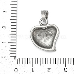 Подвески из нержавеющей стали 304 с кристаллами и стразами STAS-Z097-23P