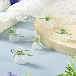 5 Stück Miniatur-Glasvasenflaschen mit Polyesterkordel&nbsp;AJEW-TAC00055
