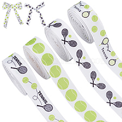 4 рулон 4-цветной репсовой ленты с принтом в виде спортивного мяча&nbsp;OCOR-PH0004-07C