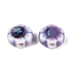 Perles de porcelaine vintage faites à la main&nbsp;PORC-N013-25-23