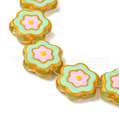 Стеклянные бусины GLAA-A040-01B