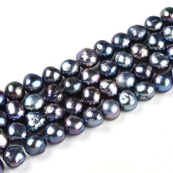 Нити из натурального культивированного пресноводного жемчуга PEAR-N014-06G-06