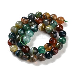 Filo di perline di agata naturale&nbsp;G-M437-B01-01D