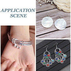 200 шт. железные текстурированные соединительные кольца IFIN-WR0001-16