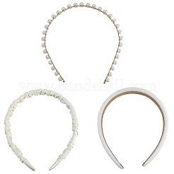 Элегантные тканевые резинки для волос AJEW-WH20033-045D