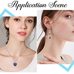 100 шт. крючки для сережек из хирургической нержавеющей стали 316 STAS-SC0006-30