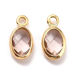 Экологически чистая латунь со стеклянными подвесками KK-K268-01W