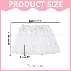 1 abnehmbarer Tüll-Polyester-Schal&nbsp;AJEW-HY0002-94