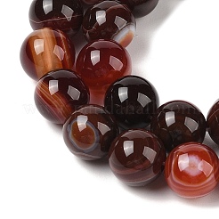 Натуральный полосатый агат G-Q194-C02-04B