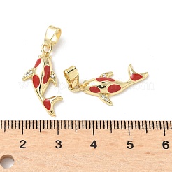 Латунные микро проложить кубического циркония подвески&nbsp;LS-KK-C104-04A-G