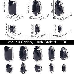 Шить на горный хрусталь RGLA-CA0001-02P-B