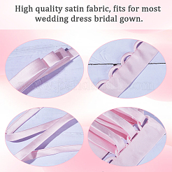 Замена молнии в женском свадебном платье&nbsp;DIY-GF0007-53D