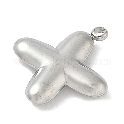 Подвески с инициалами из нержавеющей стали 304 STAS-S186-12X-P