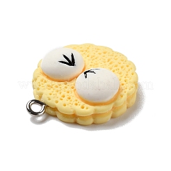 Подвески из непрозрачной смолы RESI-D055-066P