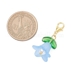 7шт. подвесные украшения из акриловых цветов HJEW-JM03558