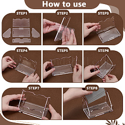 Акриловые визитницы&nbsp;AJEW-UN0002-56A