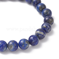 Природные лазурит бисером браслеты&nbsp;BJEW-JB12163
