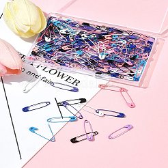 200шт 8 цвета железные английские булавки FIND-FS0002-78