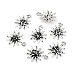 Без свинца и без кадмия тибетский стиль подсолнечника кулон X-LF8977Y