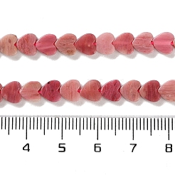 Природные родонит бисер нитей G-M403-A32-02