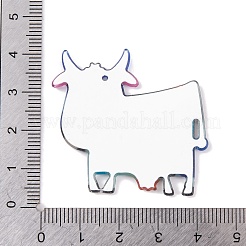 Акриловые подвески на тему коровы&nbsp;MACR-U003-05C