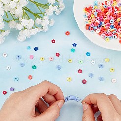 16 brin 16 styles de perles en argile polymère faites à la main&nbsp;CLAY-SC0001-24