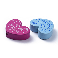 Природных шарики древесины WOOD-T012-07-M