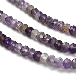 Природный аметист нитей бисера G-RM2025-D07-D