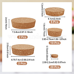 39 шт. 5 вида пробок для бутылок&nbsp;AJEW-NB0008-34